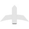 Ekena Millwork Bellingham Architectural Grade PVC Gable Bracket, 36"W x 21"H x 4"D x 6"F, 14/12 Pitch GBP036X21X0406BEL00 - alternate 2